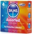 SKINS - ASSORTED PREMIUM CONDOMS PACK 4