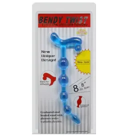 BAILE - SFERE ANAL BLU FLESSIBILI TWIST
