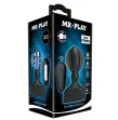 MR PLAY - PLUG ANAL HINCHABLE NEGRO CONTROL REMOTO MR PLAY - PLUG ANAL HINCHABLE NEGRO CONTROL REMOTO