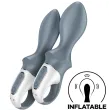 SATISFYER - AIR PUMP BOOTY 1 ANAL AUFBLASBARER VIBRATOR GRAU