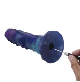 POWER MONSTERS - DUSKWALKER SENTINEL TRICOLOR DILDO GONFIABILE IN SILICONE FANTASY 23 CM Ø 5 CM