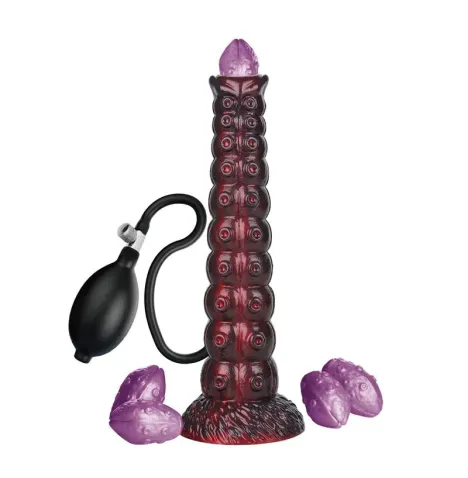 POWER MONSTERS - VOIDCLAW BRUTE DILDO HINCHABLE FANTASÍA BICOLOR 29 CM Ø 5,7 CM