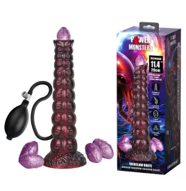 POWER MONSTERS - VOIDCLAW BRUTE DILDO GONFIABILE IN SILICONE BICOLORE FANTASY 29 CM Ø 5.7 CM