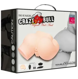 CRAZY BULL - CUL AVEC VAGIN ET ANUS RÉALISTES ET VIBRATION