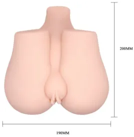 CRAZY BULL - REALISTISCHE VAGINA UND ANUS MIT VIBRATIONSPOSITION 3