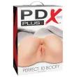PDX PLUS - MASTURBADOR PERFECT 10 BOOTY DOBLE ENTRADA PDX PLUS - MASTURBADOR PERFECT 10 BOOTY DOBLE ENTRADA