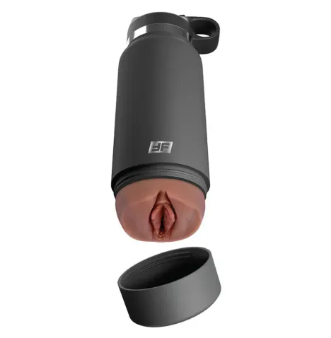 PDX PLUS - FUCK FLASK VAGINE DISCRET STROKER MARRONE MODELLO 2
