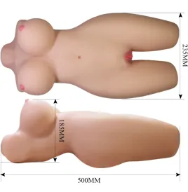 CRAZY BULL - MIA TORSO FEMENINO REALISTA VAGINA Y ANAL 8.5 KG