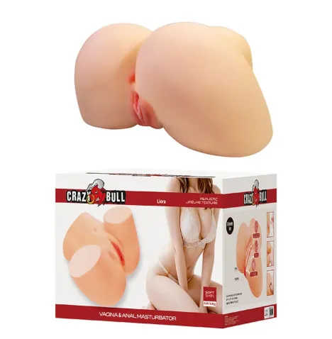 CRAZY BULL - LIORA XXL DOPPIO MASTURBATORE VAGINALE E ANALE