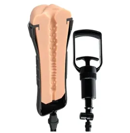 PDX EXTREME - WET PUSSIES SUPER SUCKER XXL LIGHT VAGINA STROKER WITH SUCTION 27.3 CM