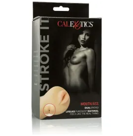CALEXOTICS - STROKE IT MASTURBADOR DOBLE BOCA-ANO