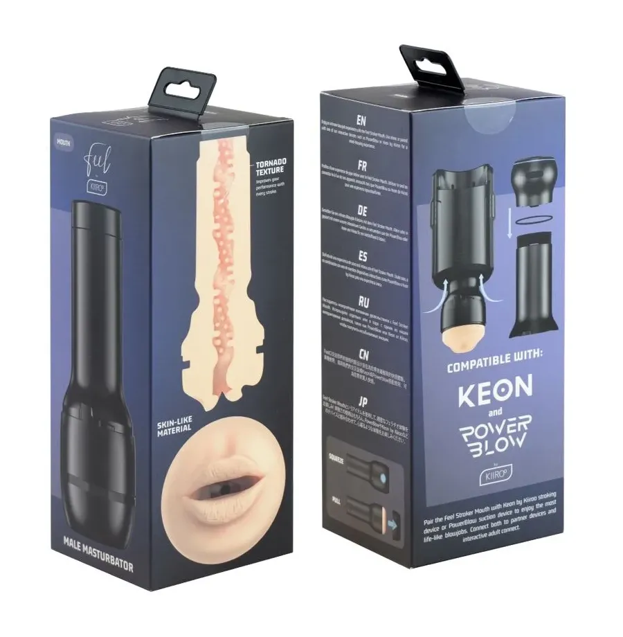 KIIROO - FEEL KIIROO MOUTH MASTURBATOR KIIROO - FEEL KIIROO MOUTH MASTURBATOR