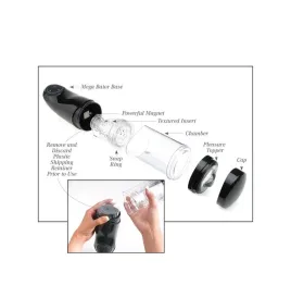 EXTREME TOYZ - PDX MEGA BATOR USB-MNNLICHER MASTURBATOR ANO SCHWARZ