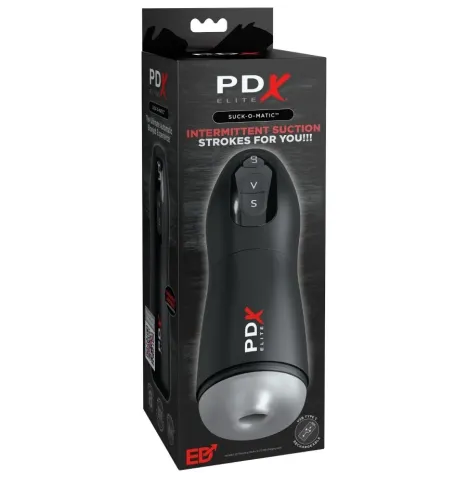 PDX ELITE - MASTURBATEUR À ASPIRATION AUTOMATIQUE SUCK-O-MATIC