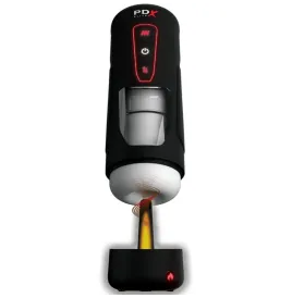 PDX ELITE - MASTURBATEUR AUTOMATIQUE MILK ME HOTTER AVEC VIBRATION À EFFET DE POUSSÉE ET DE CHALEUR