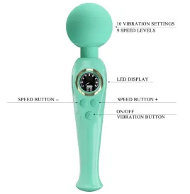PRETTY LOVE - VIBRATEUR BAGUETTE VERTE SKYLER
