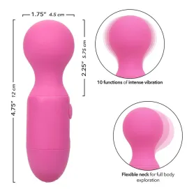 CALEXOTICS - FIRST TIME WIEDERAUFLADBARER MASSAGER 10 VIBRATIONEN ROSA