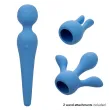 CALEXOTICS - COUTURE KIT VIBRATOR WAND 10 VIBRATIONS BLUE CALEXOTICS - COUTURE KIT VIBRATOR WAND 10 VIBRATIONS BLUE