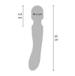 TOYJOY - LIGHT ZENITH WAND MASSAGER BLACK TOYJOY - LIGHT ZENITH WAND MASSAGER BLACK