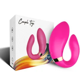 ARMONY - VIBRATORE A MEZZALUNA PER COPPIA TELECOMANDO FUCSIA
