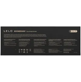 LELO - BOOMERANG VIBRATEUR DOUBLE EXTENSION ROUGE CORAIL
