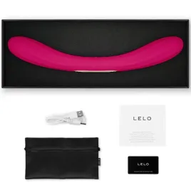 LELO - BOOMERANG DOUBLE ENDED VIBRATOR CERISE