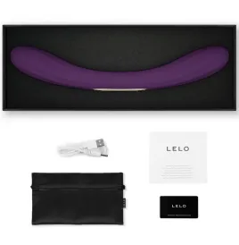 LELO - BOOMERANG VIBRATEUR À DOUBLE EXTRÉMITÉ VIOLET