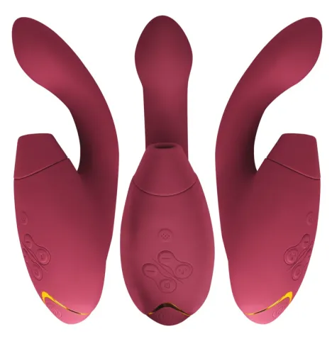 WOMANIZER - DUO 2 STIMULATEUR BORDEAUX