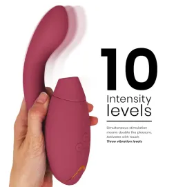 WOMANIZER - STIMOLATORE DUO 2 BORDEAUX
