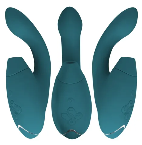 WOMANIZER - DUO 2 STIMULATOR BLEU PÉTROLE