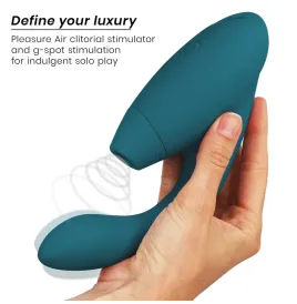 WOMANIZER - DUO 2 STIMULATOR BLEU PÉTROLE
