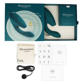 WOMANIZER - STIMOLATORE DUO 2 BLU PETROL
