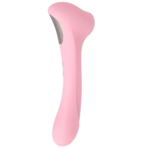 FEMINTIMATE - DAISY MASSAGGIATORE ASPIRAZIONE E VIBRATORE ROSA