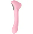 FEMINTIMATE - DAISY MASSAGER SUCTION AND VIBRATOR PINK FEMINTIMATE - DAISY MASSAGER SUCTION AND VIBRATOR PINK