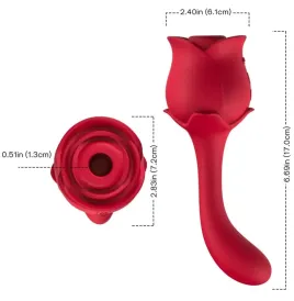 ARMONY - ROSELOVER SUCCION ET STIMULATEUR DE CLITORIS ROUGE