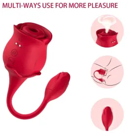 ARMONY - PINK CLITORIS SUCKER and VIBRATOR 10 MODES RED