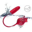 ARMONY - ROSELIP ESTIMULADOR CLITORIS CON LENGUA 10 MODOS and VIBRADOR ROJO ARMONY - ROSELIP ESTIMULADOR CLITORIS CON LENGUA 10 MODOS and VIBRADOR ROJO