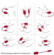 ARMONY - ROSELIP LICKING VIBRATING CLIT and VIBRATOR RED ARMONY - ROSELIP LICKING VIBRATING CLIT and VIBRATOR RED