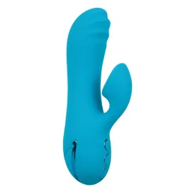 CALEXOTICS - SUNSET BEACH SEDUCER VIBRATEUR and STIMULATEUR 10 FONCTIONS BLEU