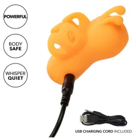 CALEXOTICS - NEON VIBES DER BUZZING VIBE FINGERSTIMULATOR 10 VIBRATIONEN ORANGE