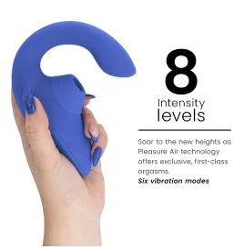 WOMANIZER - VIBRATEUR STIMULATEUR BLEU VIBRANT BLEU