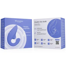 WOMANIZER - BLEND RABBIT VIBRATOR STIMOLATORE BLU VIBRANTE
