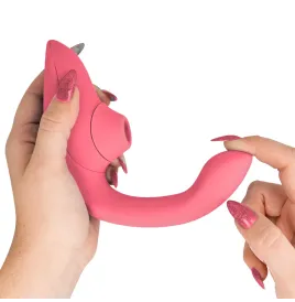 WOMANIZER - VIBRATORE STIMOLATORE CONIGLIO BLEND VIBRANT ROSE