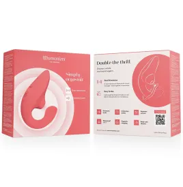 WOMANIZER - VIBRATEUR STIMULATEUR BLEND RABBIT ROSE VIBRANTE