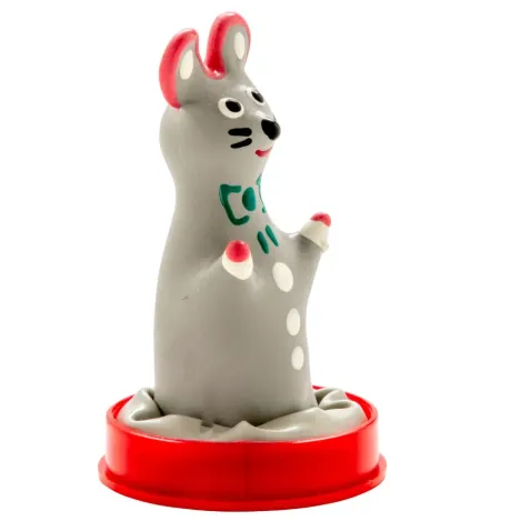 CONDOMERIE - PRÉSERVATIFS FANTAISIE PEINTS À LA MAIN MODÈLE SOURIS 1
