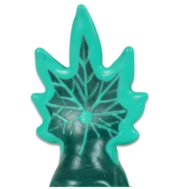 CONDOMERIE - PRÉSERVATIFS FANTAISIE PEINTS À LA MAIN CANNABIS MODÈLE 1