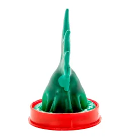 CONDOMERIE - HANDPAINTED NOVELTY CONDOMS CANNABIS MODEL 1
