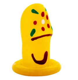 CONDOMERIE - PRESERVATIVO DECORATIVO PINTADO A MANO ZUECO