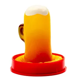 CONDOMERIE - PRESERVATIVI NOVITÀ DIPINTI A MANO BICCHIERE DI BIRRA