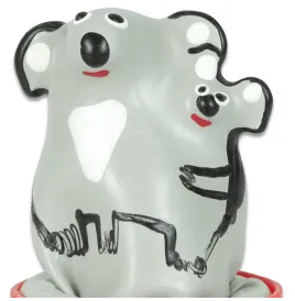 CONDOMERIE - HANDPAINTED NOVELTY CONDOMS KOALA YOUNG